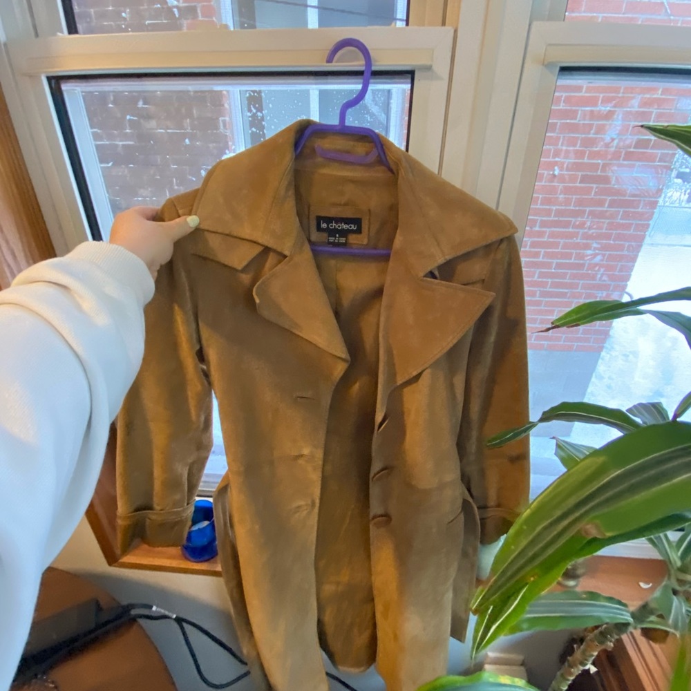 Gorgeous Vintage Le Chateau suede jacket - Picture 7 of 8